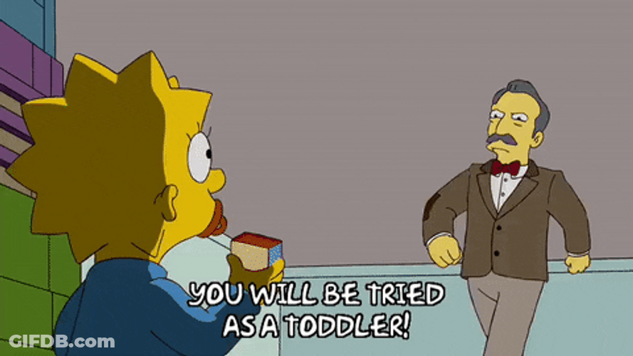 Finger Pointing Maggie Simpson Episode 20 GIF