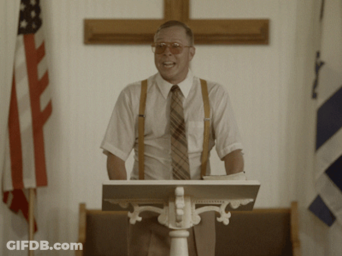 Finger Pointing Preacher Reconnecting Roots GIF