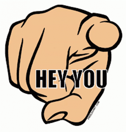 Finger Pointing Roblox Upvote GIF