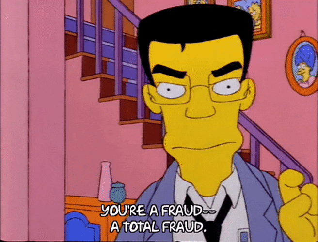 Finger Pointing Threatening The Simpsons GIF