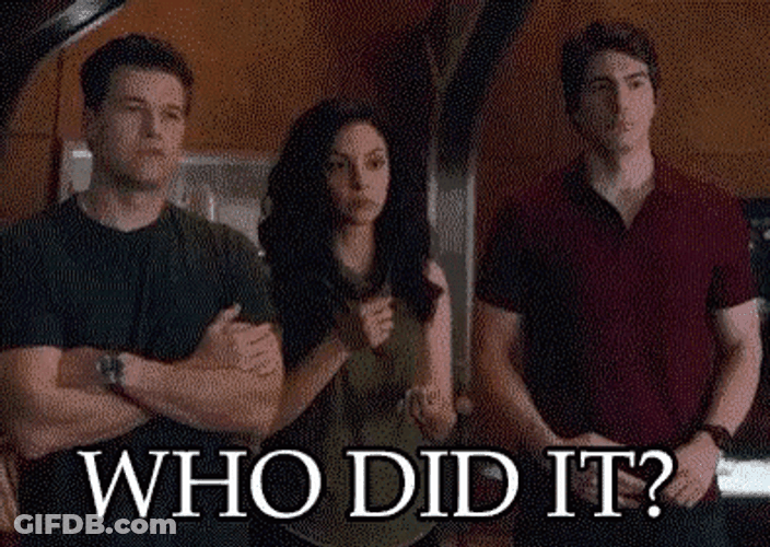 Finger Pointing Who Did It GIF