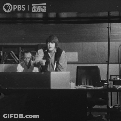 Finger Snap In Recording Studio GIF