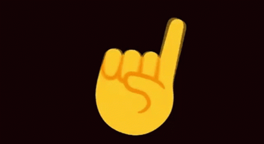 Finger Wag Emoji GIF