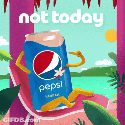 Finger Wag Pepsi Not Today GIF