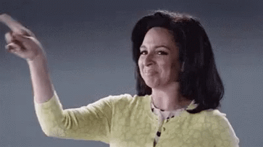 Finger Wag While Rhythmically Moving GIF