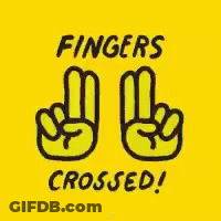 Fingers Crossed Sign GIF