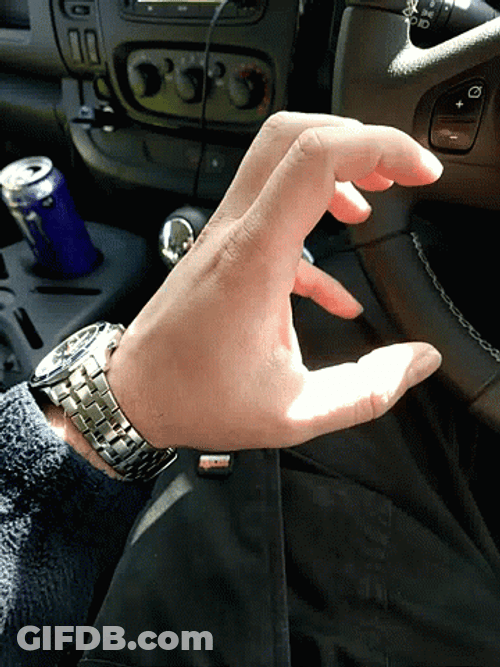 Fingers Ready To Squish GIF