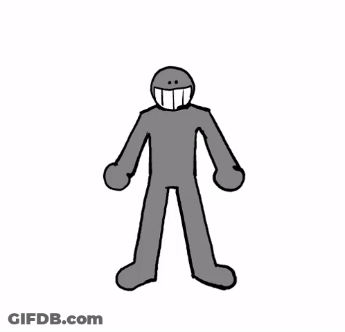 Fingers With Smiley Faces Together Forever GIF