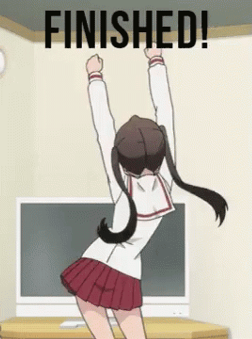 Finished Anime Girl Dance GIF