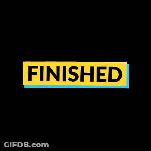 Finished Flickering Text Art GIF