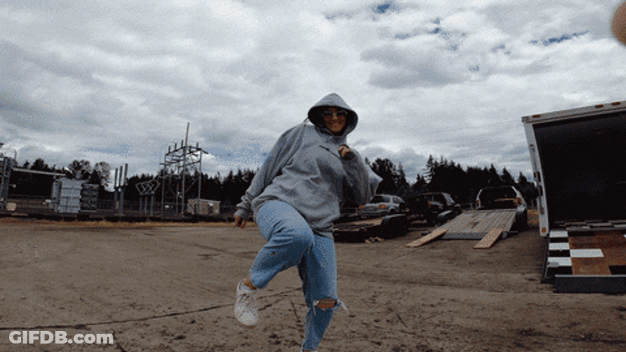 Finished Kung Fu Kick Meme GIF