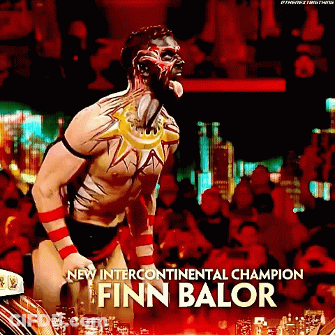 Finn Balor Intercontinental Champion GIF