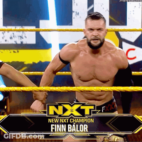 Finn Balor Nxt Champion GIF