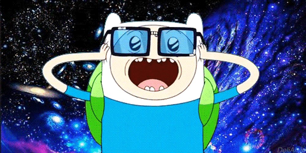 Finn The Human Mind Explosion Adventure Time GIF