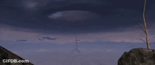 Fire At Will Sign With Ship GIF