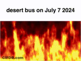 Fire Desert Bus July 7 2024 GIF