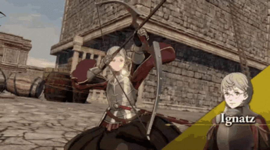 Fire Emblem Warriors Few3h Arrow GIF