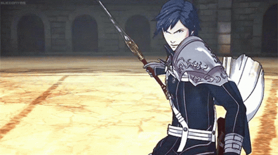 Fire Emblem Warriors Yuri GIF