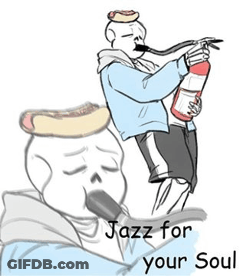 Fire Extinguisher Used As Flute GIF
