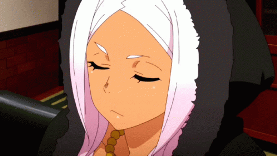 Fire Force Calm Hibana GIF