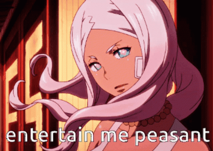 Fire Force Hibana Entertain Me GIF