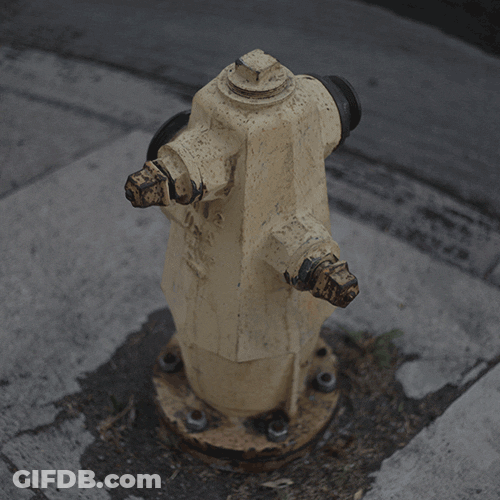 Fire Hydrant Where Fire Hose Connect GIF