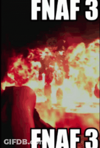 Fire With Fnaf 3 GIF