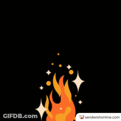 Fire With Sendwishonline.com GIF