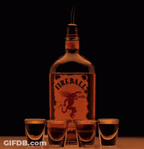 Fireball Cinnamon Whisky GIF