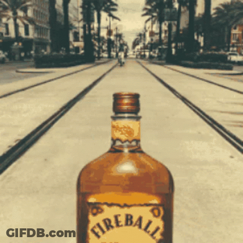 Fireball Illustration GIF