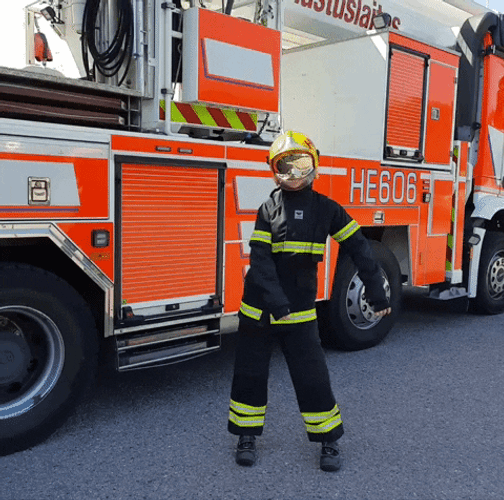 Firefighter Dance Floss GIF
