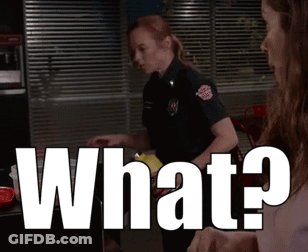 Firefighter Woman Talking To Another Woman What GIF