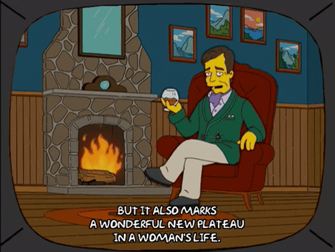 Fireplace And Principal Skinner GIF