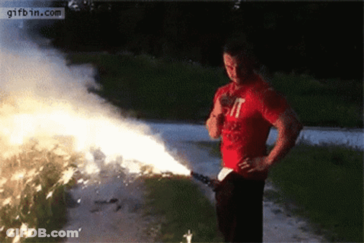 Firework Failed Explosion GIF