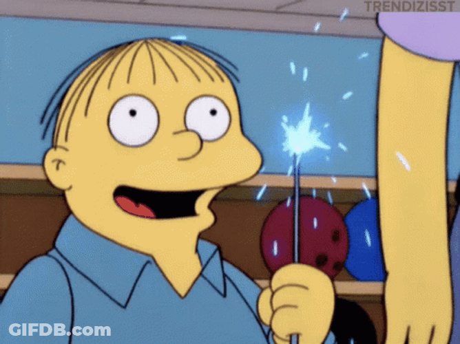 Firework Ralph Wiggum GIF