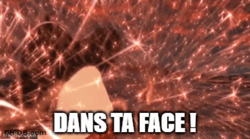 Fireworks Display Dans Ta Face ! GIF