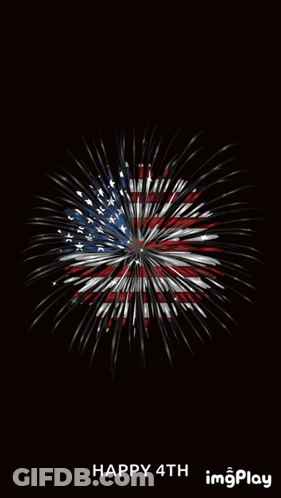 Fireworks Display Happy 4Th Imgplay GIF