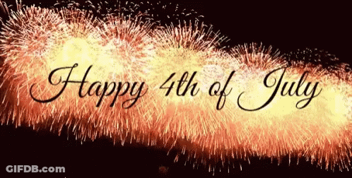 Fireworks Display Happy 4Th Of July GIF