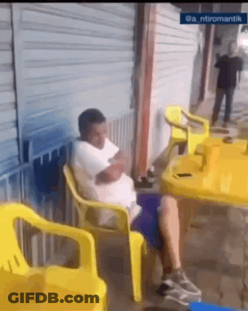 Fireworks Firecracker Prank GIF