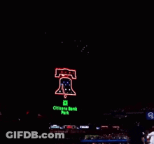 Fireworks Over Chicago Bank Park GIF