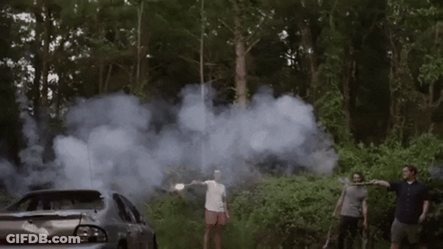 Fireworks Shoot Out GIF