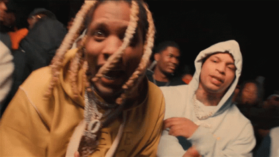 Firing Fredo Bang Lil Durk GIF