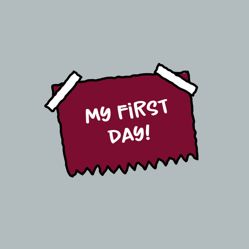 First Day Of School Graphics Design GIF