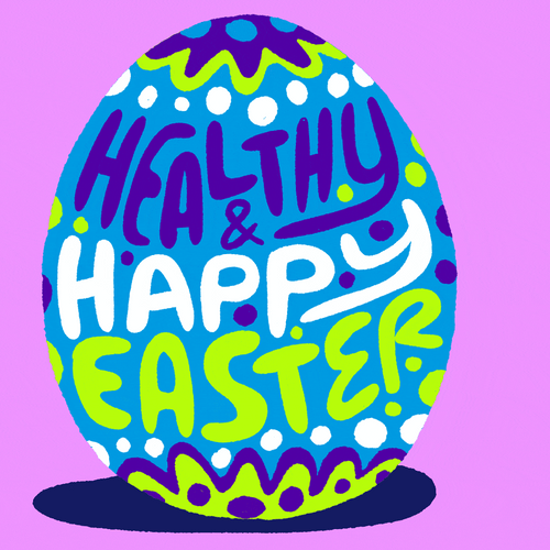 First Day Of Spring Calls For A Happy Easter GIF