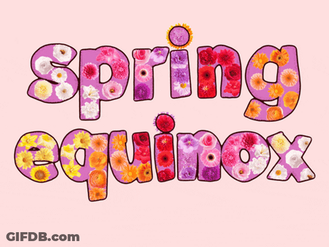 First Day Of Spring Has Just Started GIF