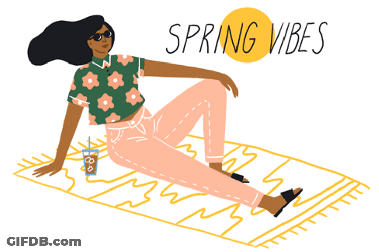 First Day Of Spring Vibes GIF
