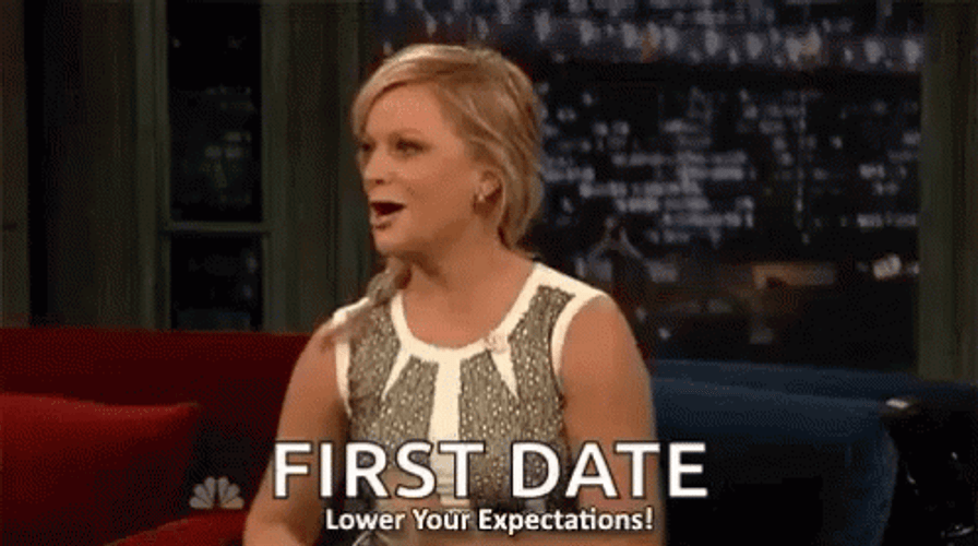 First Of The Month Amy Poehler First Date GIF