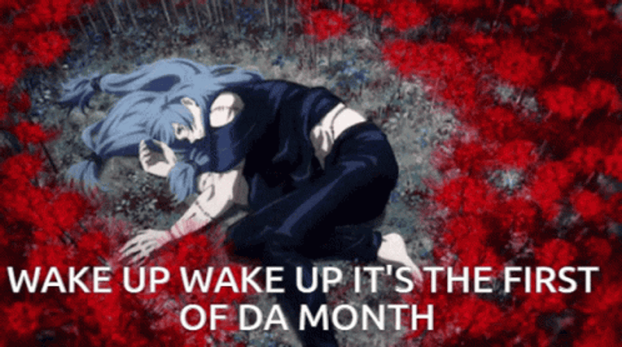 First Of The Month Jujutsu Kaisen Woke Up GIF