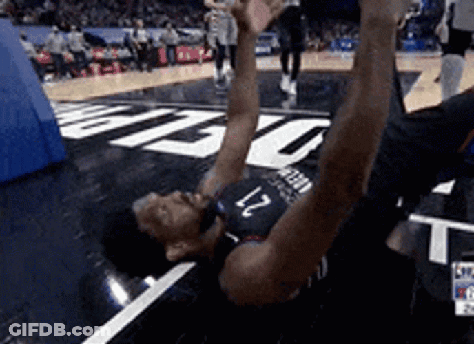 First One Up Joel Embiid GIF