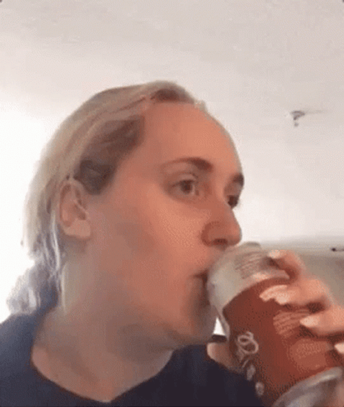 First Time Trying Kombucha GIF